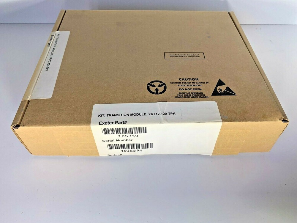 MOTOROLA 105339 TRANSITION MODULE SN: 4935594