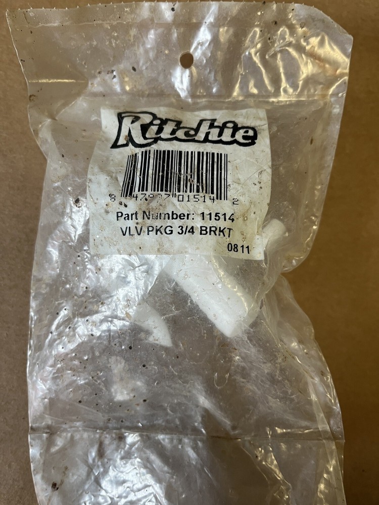 11514 Ritchie 3/4" Valve Package BRACKET