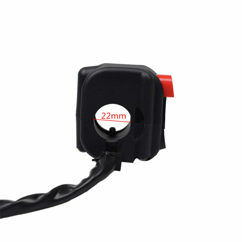 22mm Motorcycle Bar Ignition Switch On Off Starter Engine Start Kill Push Button