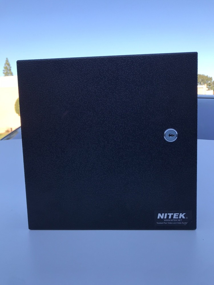 Nitek PV824 Power Video Data Distributor Power Camera Security Coax