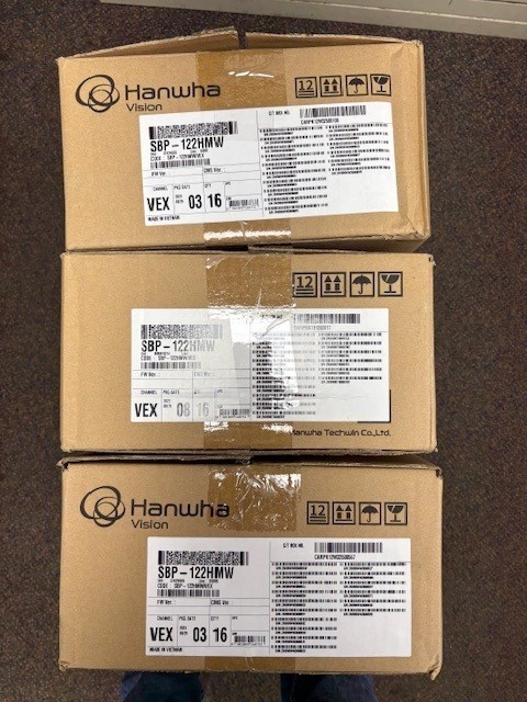 Hanwha Vision SBP-122HMW Hanging Mount