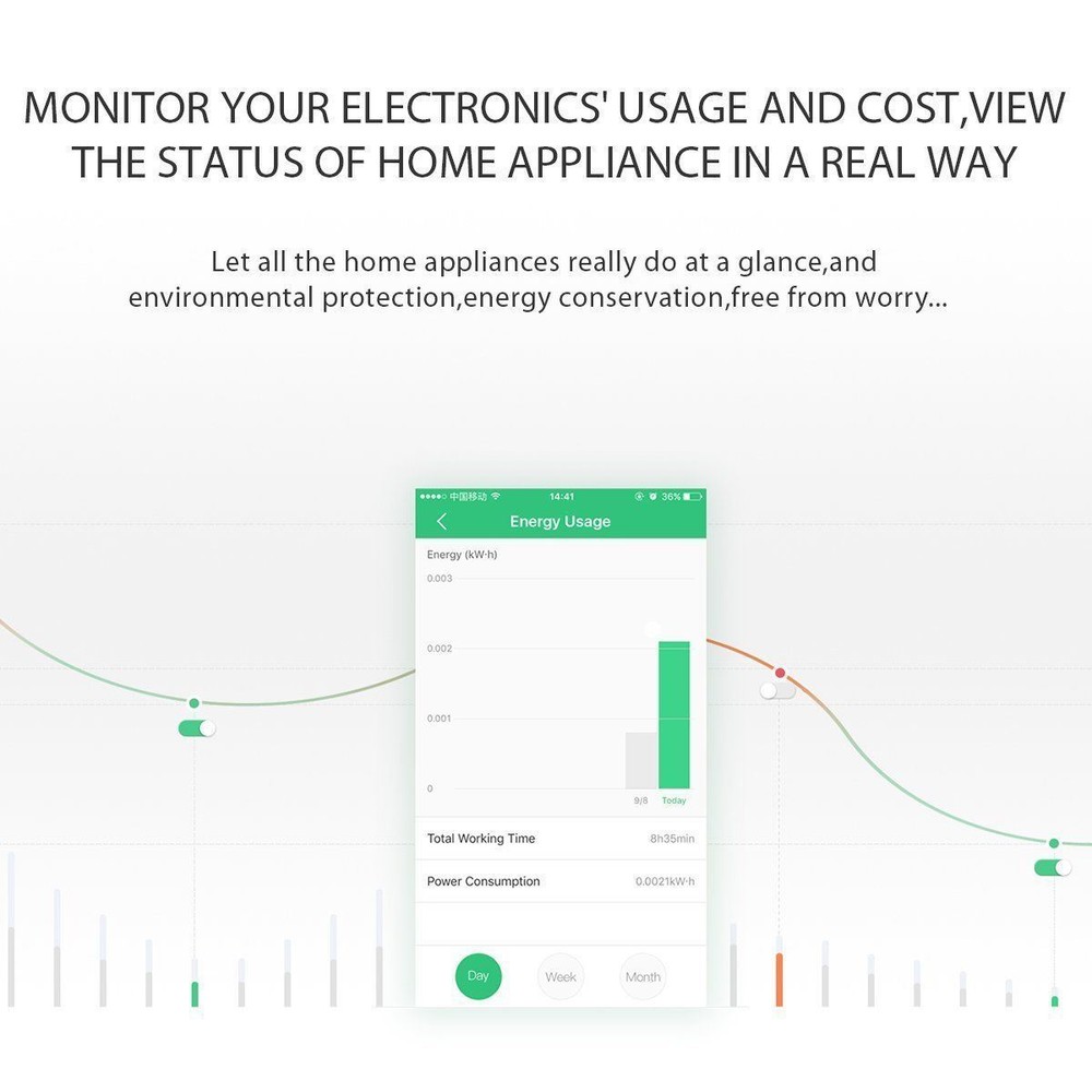 Brand New Mini WiFi Smart Remote Control Timer Switch Power Socket (Maroon)
