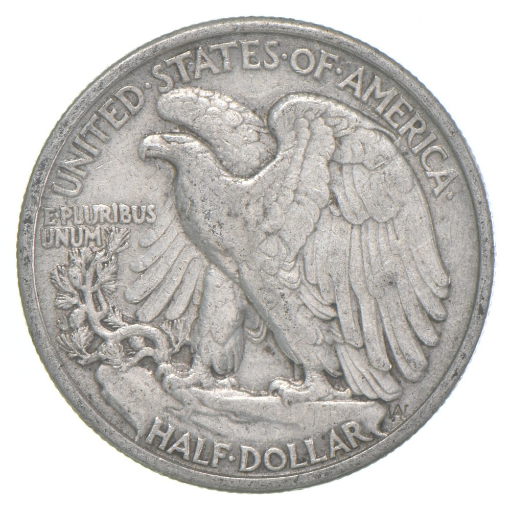 1934 XF Walking Liberty Half Dollar