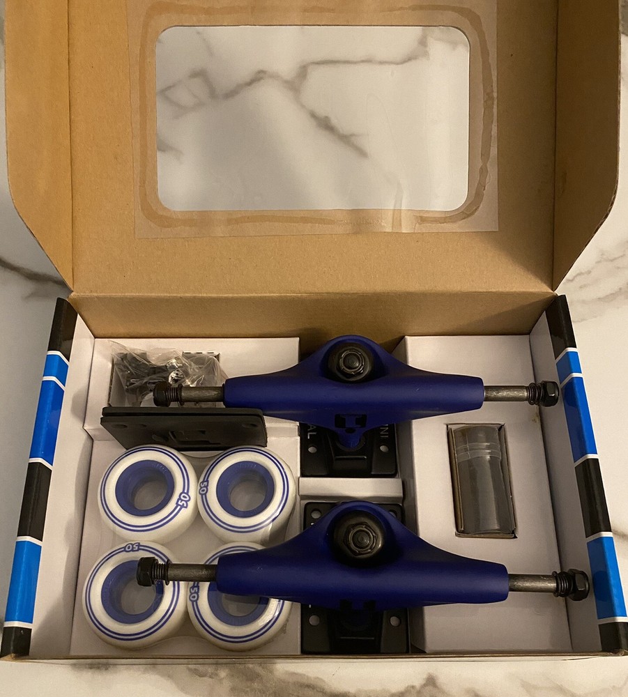 Industrial Component Pack 5.0 Trucks W/ 50mm Wheels, Bearings, Risers, Hardware