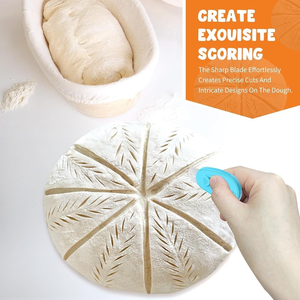 Extractable & Magnetic Bread Lame Dough Scoring Tool - Professional Sourdough...