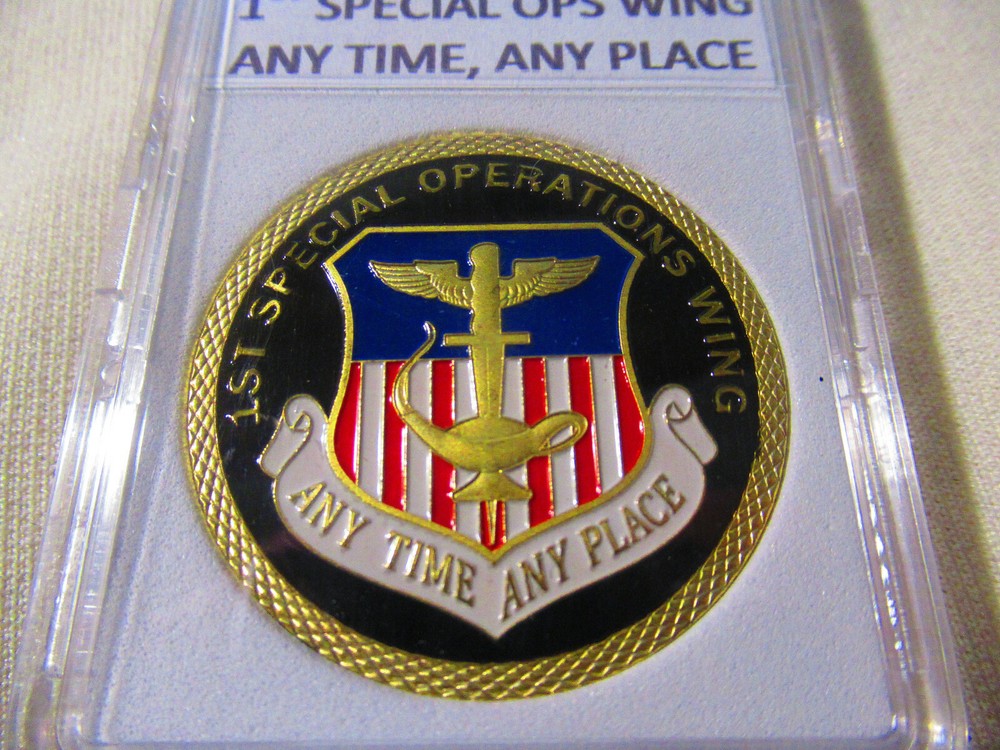 AIR FORCE 1st SPECIAL OPERATIONS WING Challenge Coin