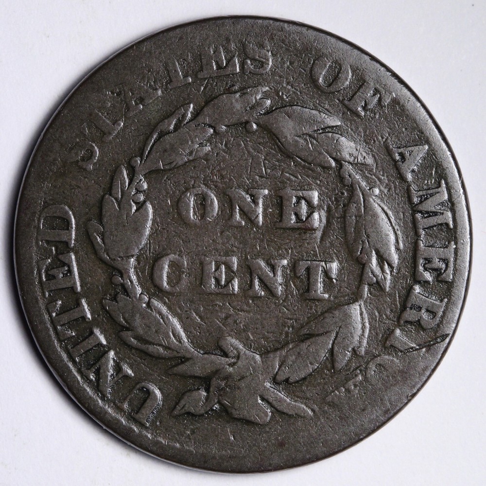 1822 Coronet Head Large Cent CHOICE VG E129 TEZ