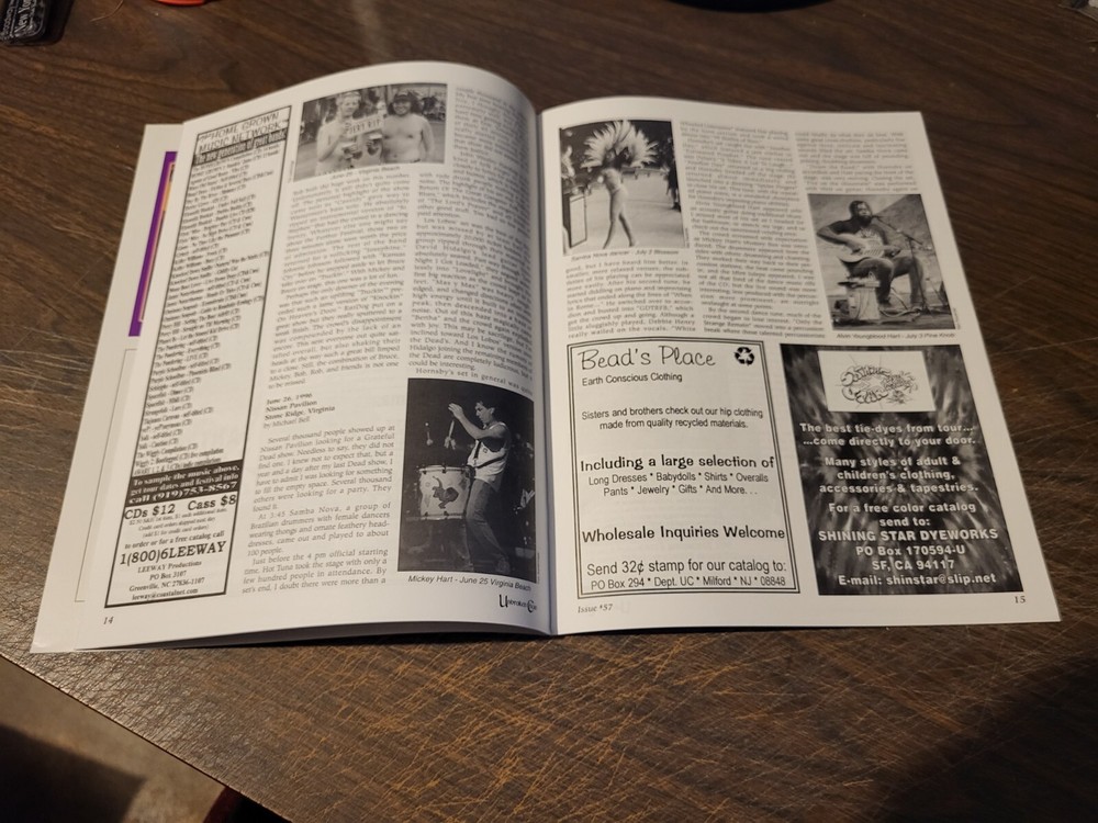 Unbroken Chain #57 - Grateful Dead Magazine (1997)