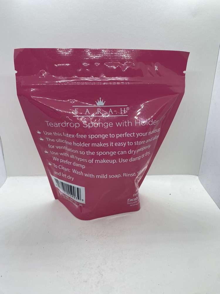 F.A.R.A.H Teardrop Sponge With Holder
