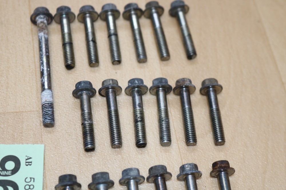 Honda CBR 250 R Outer Engine Case Bolt Set Oem 2011 - 2013