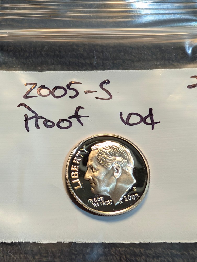 2005 S Proof Roosevelt Dime  ** From Proof Set **