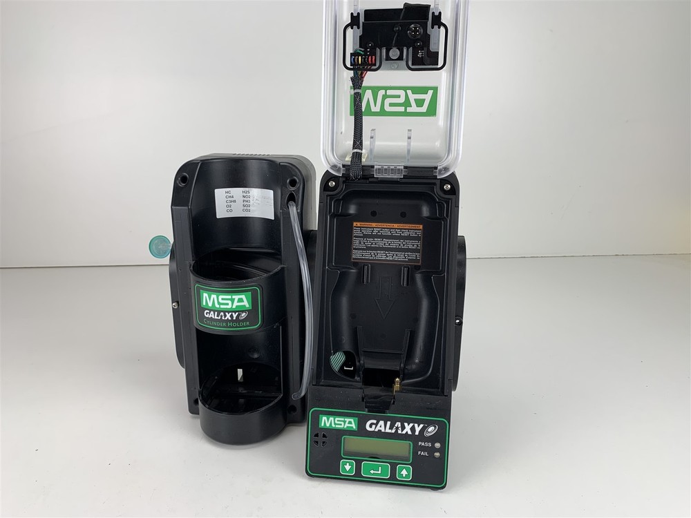 MSA Galaxy Orion MultiGas Detector Automated Test System & Cylinder Holder