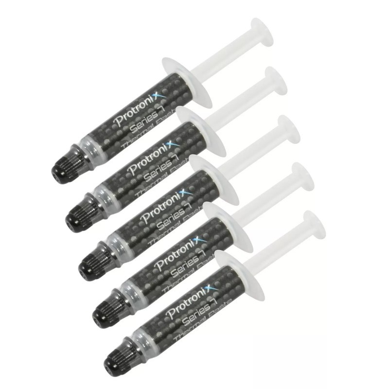5 Pcs Silver Thermal Grease CPU Heatsink Compound Paste Syringe