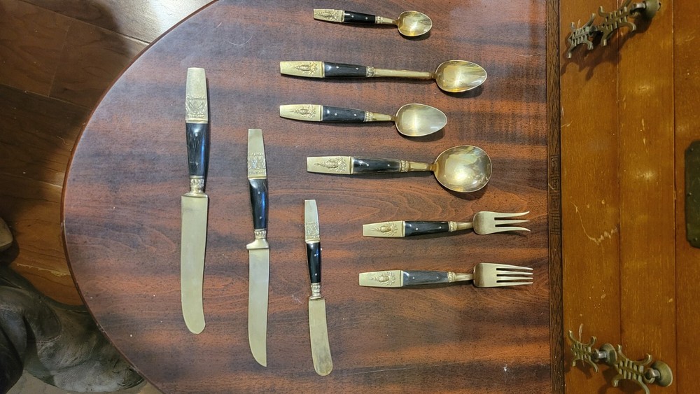 S. Samran Thailand Co. LTD  flatware and serving utensils.  Bronze/horn