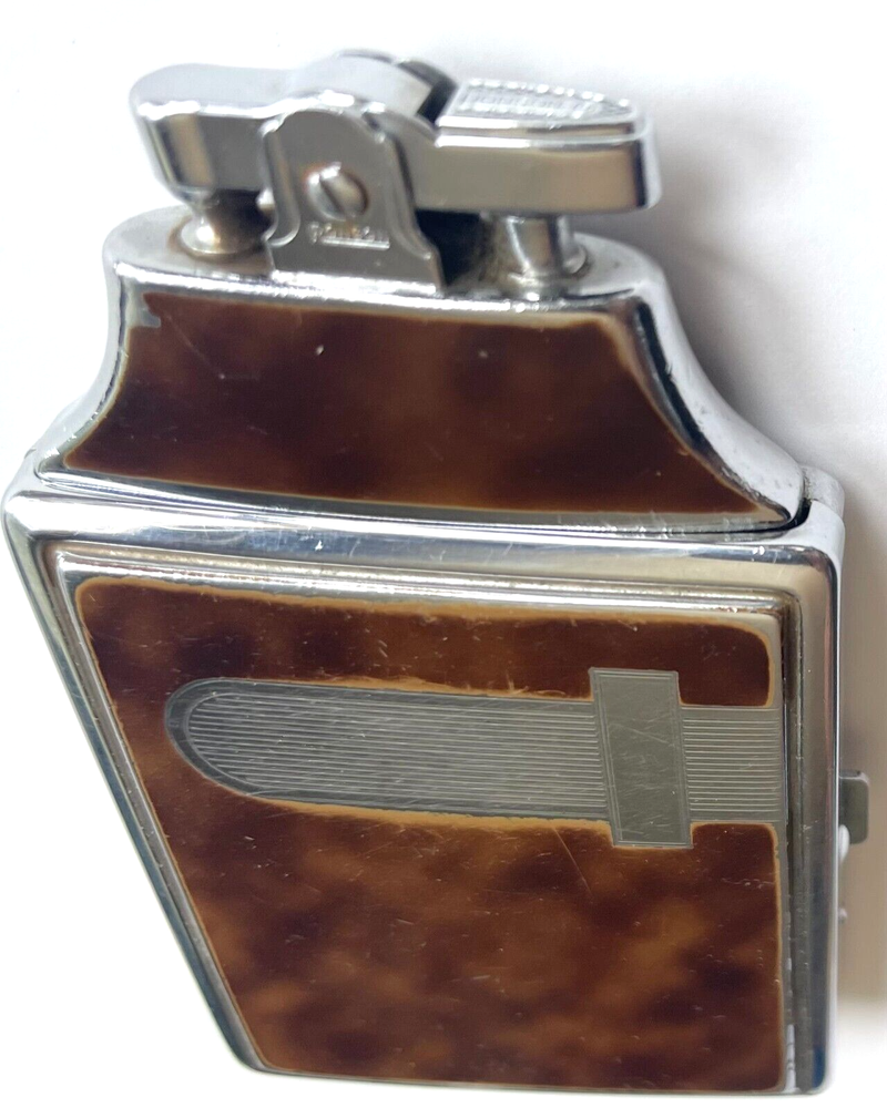 VINTAGE 1940's ART DECO RONSON MASTERCASE LIGHTER & CIGARETTE CASE COMBO