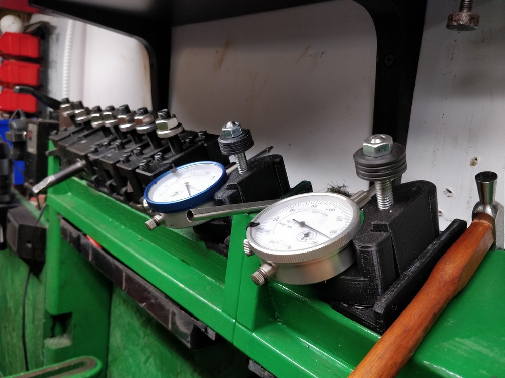 Organizer for CXA series Lathe Quick Change Tool Holders x6 pack -Black