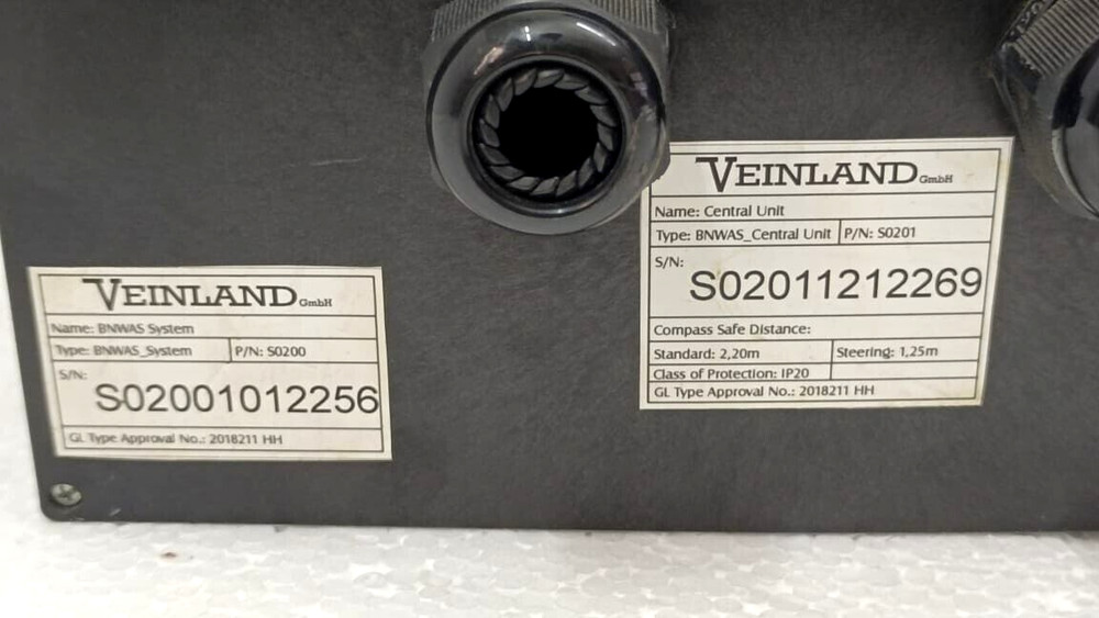 VEINLAND P/N S0200 BNWAS SYSTEM CENTRAL UNIT ONLY