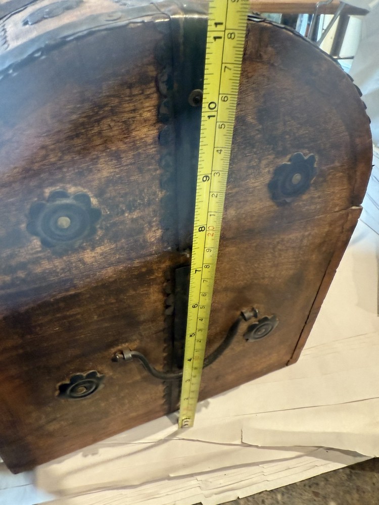 Great Small Vintage Dome Crest With Drawer