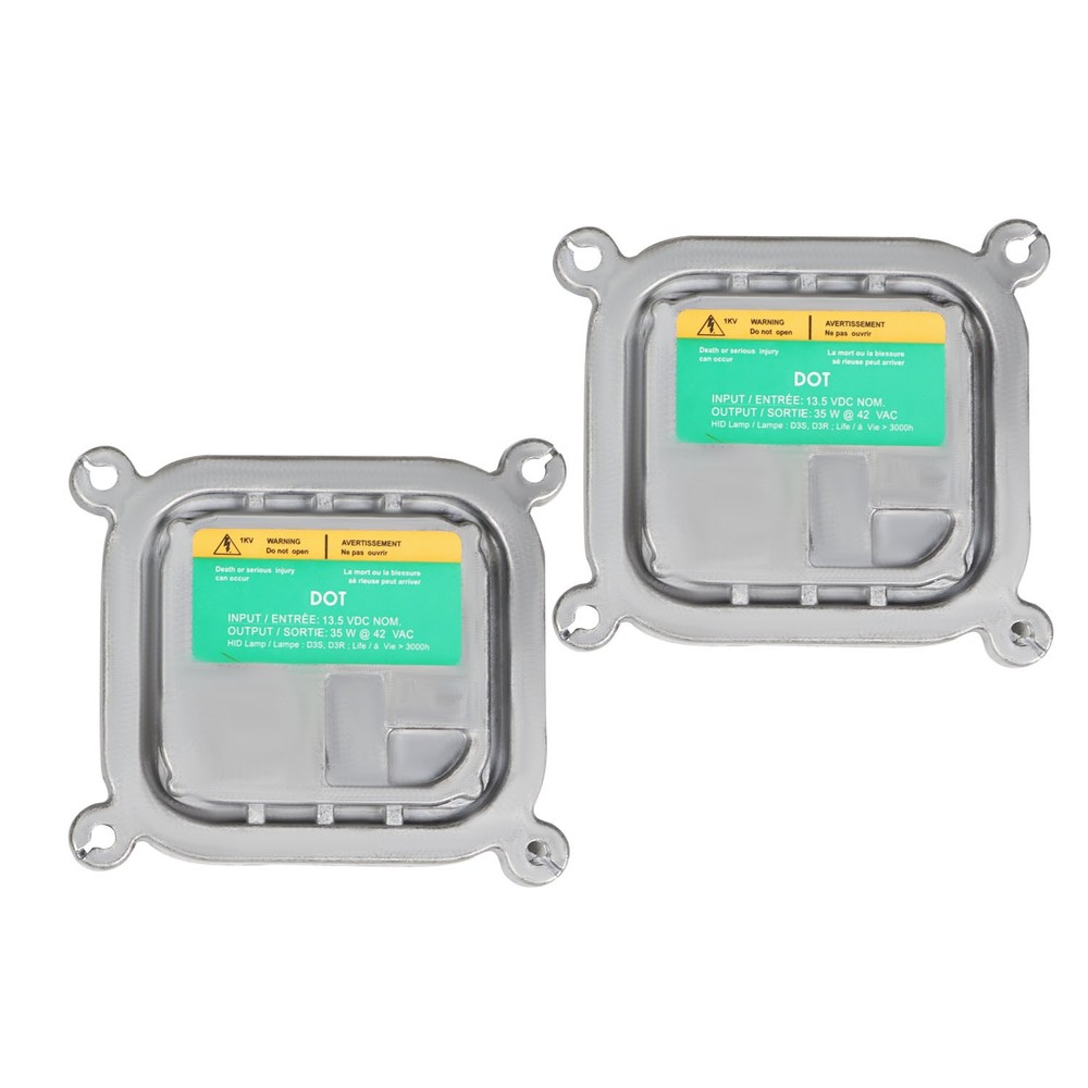 2Pcs For 09-19 Ford Flex Xenon Ballast HID D3S Bulb Wire Kit Control Unit Module