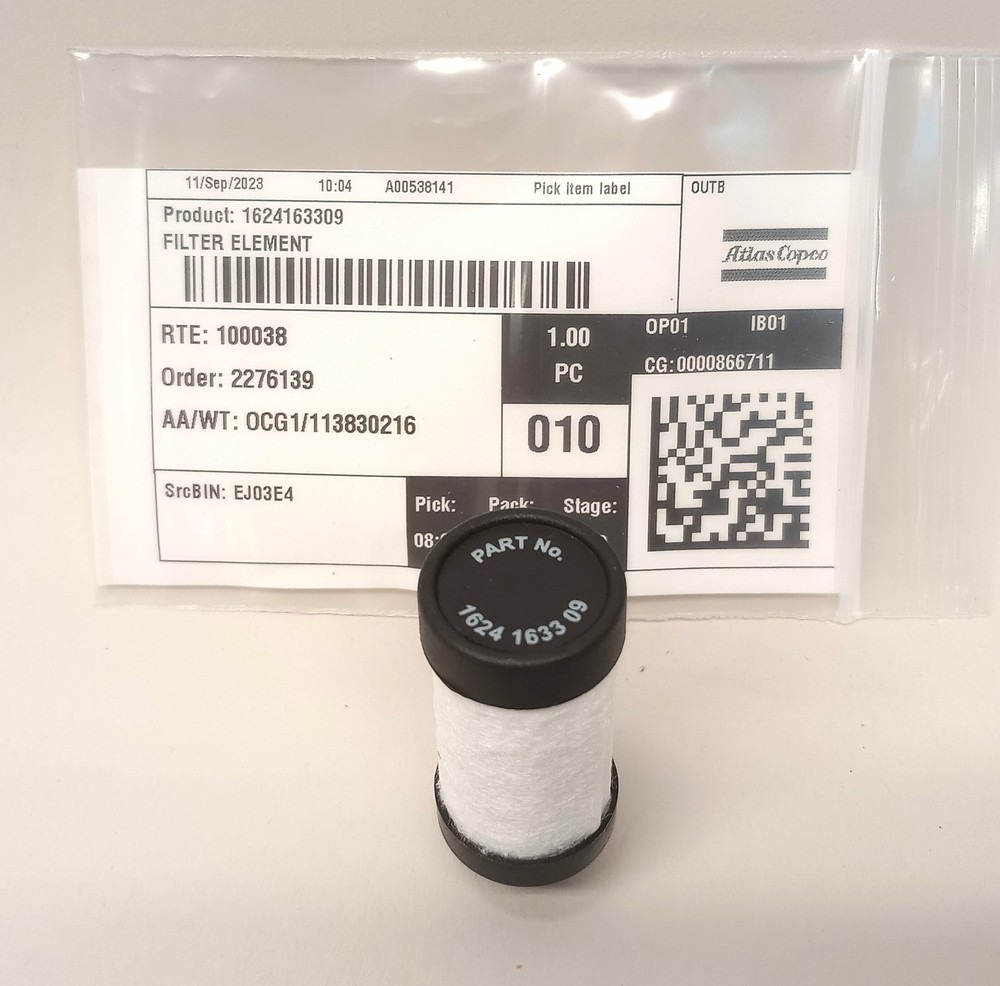 Atlas Copco 1624163309 Filter Element