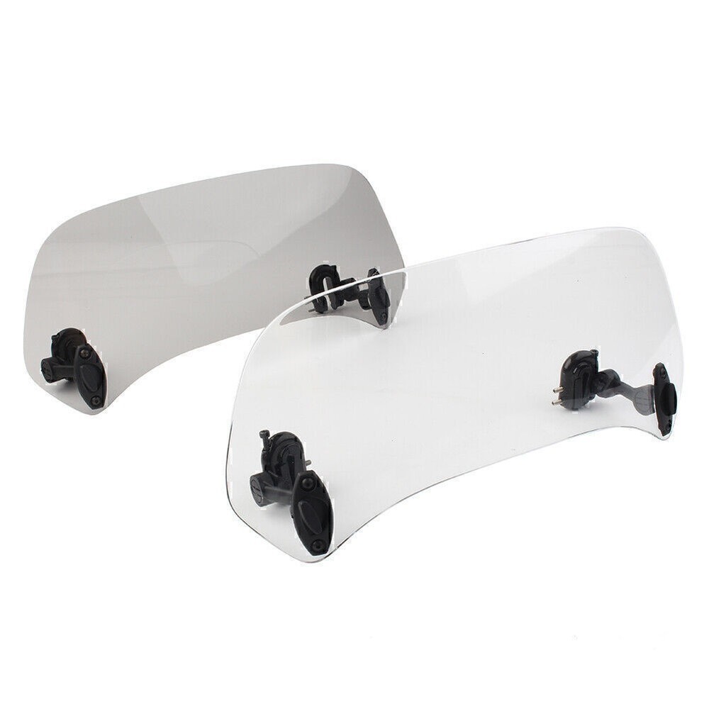 Adjustable Clip On Windshield Extension Spoiler Wind Deflector Universal