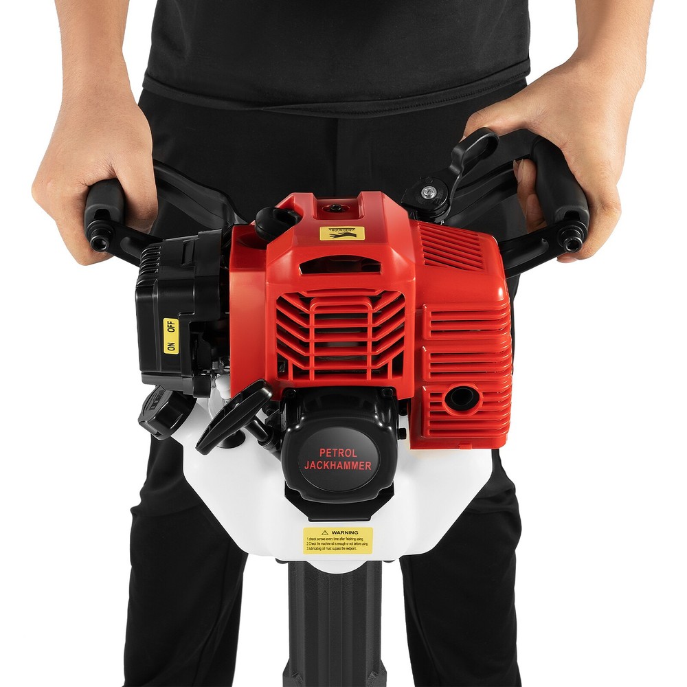 Handheld Trencher Digger Machine 52CC 2Stroke Garden Tree Digger Digging Machine