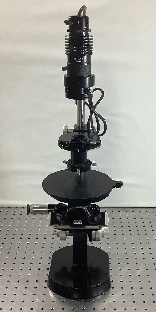 Nikon Binocular Microscope w/ H.K.W. 10 x Bi Eyepiece