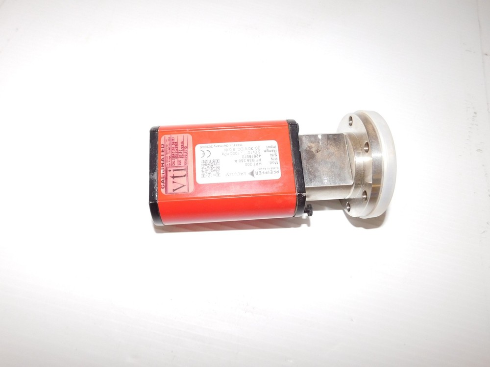 ^^ PFEIFFER VACUUM FULLRANGE GAUGE MODEL HPT200 P/N PTR39350A (PLM89)