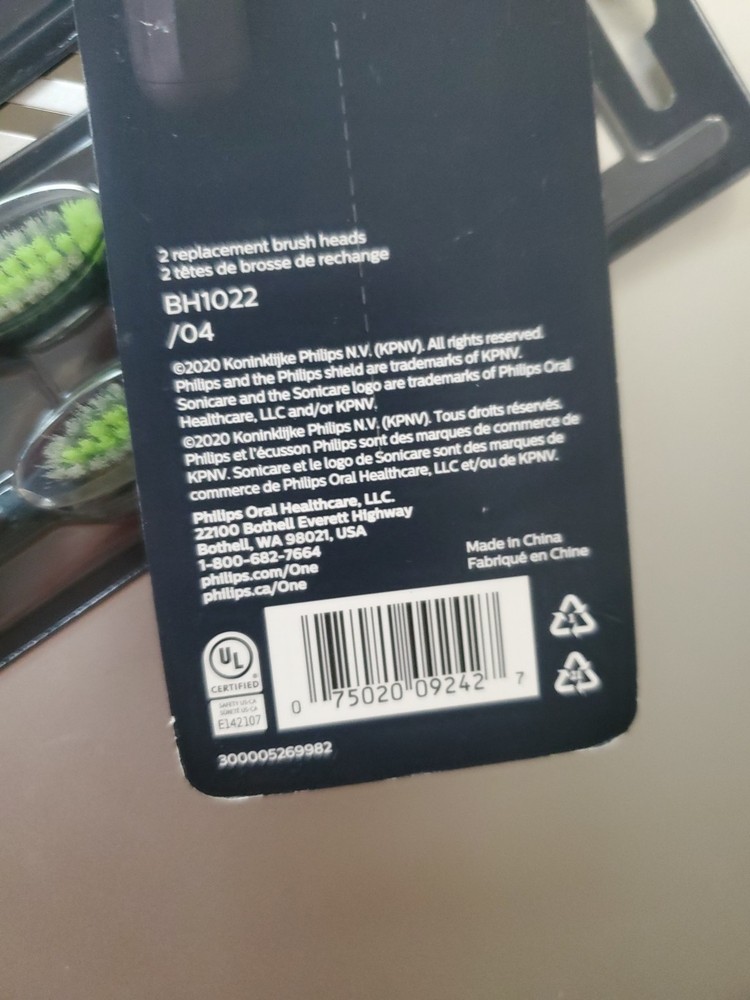 Philips One Sonicare 6 Replacement Brush Heads