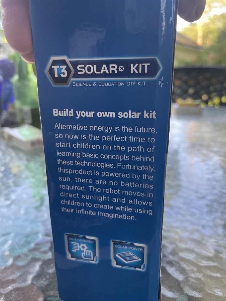 T3 Solar Robot Educational Toy Kit Dinosaur