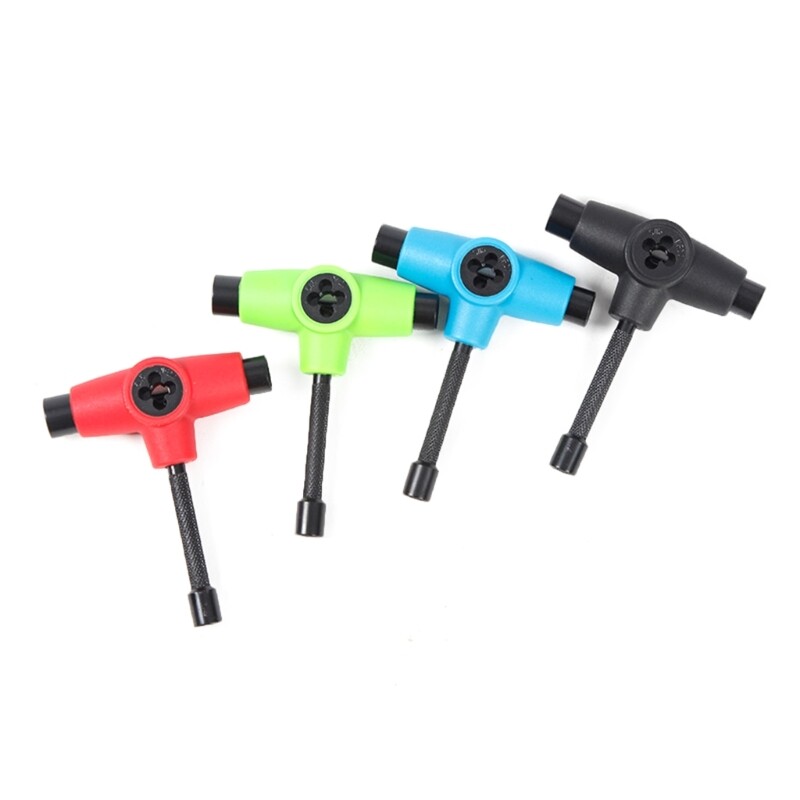 Professional Skateboards T Tool Skates Tool Accessory for Leisures Fixing