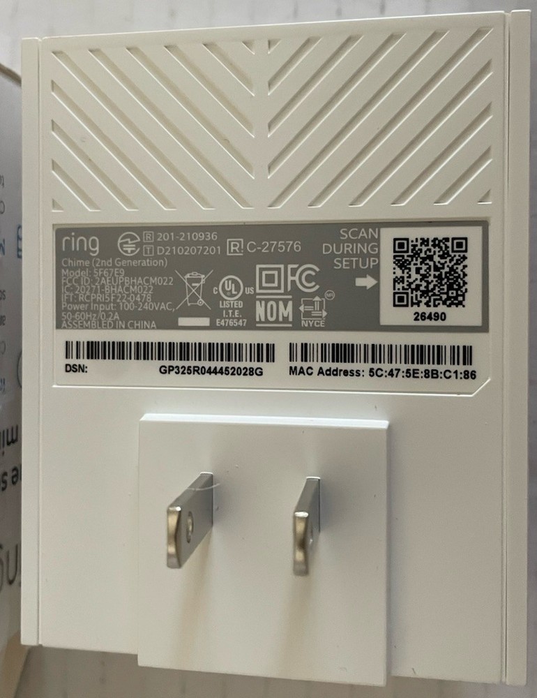 Ring Chime 2nd Generation