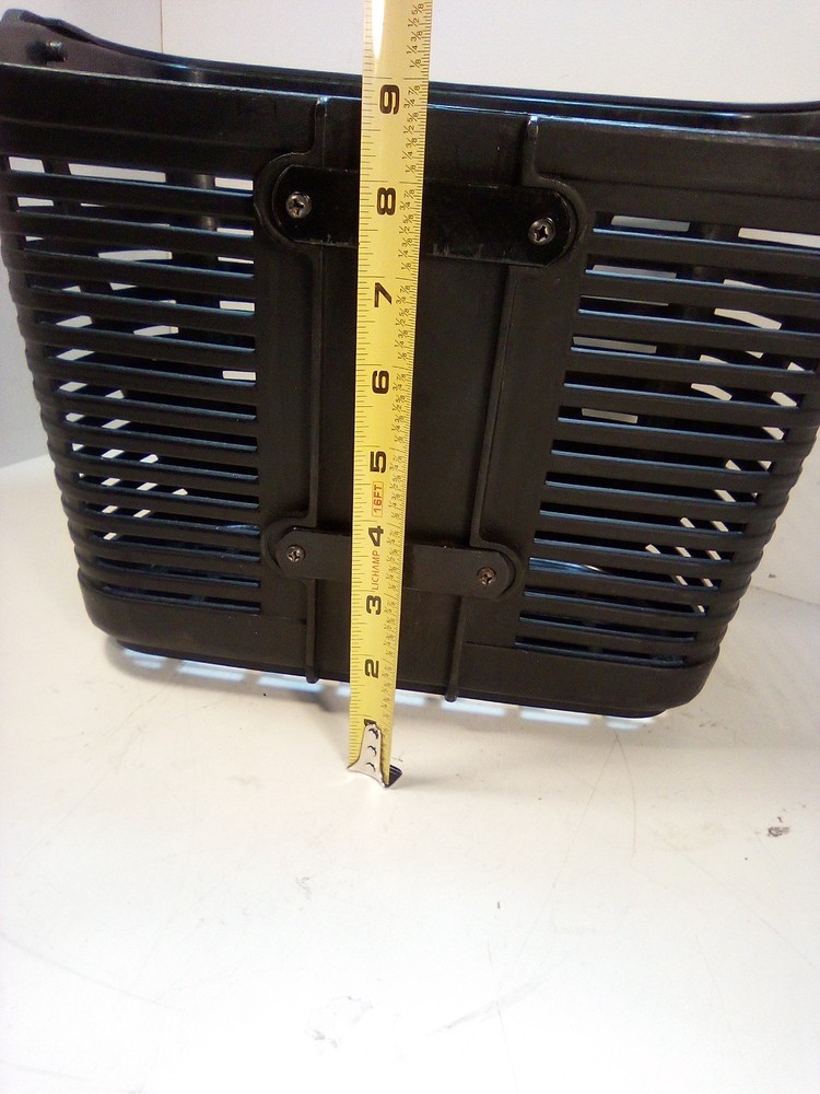Ewheels M45 Mobility Scooter Front Basket, Black Plastic TS1
