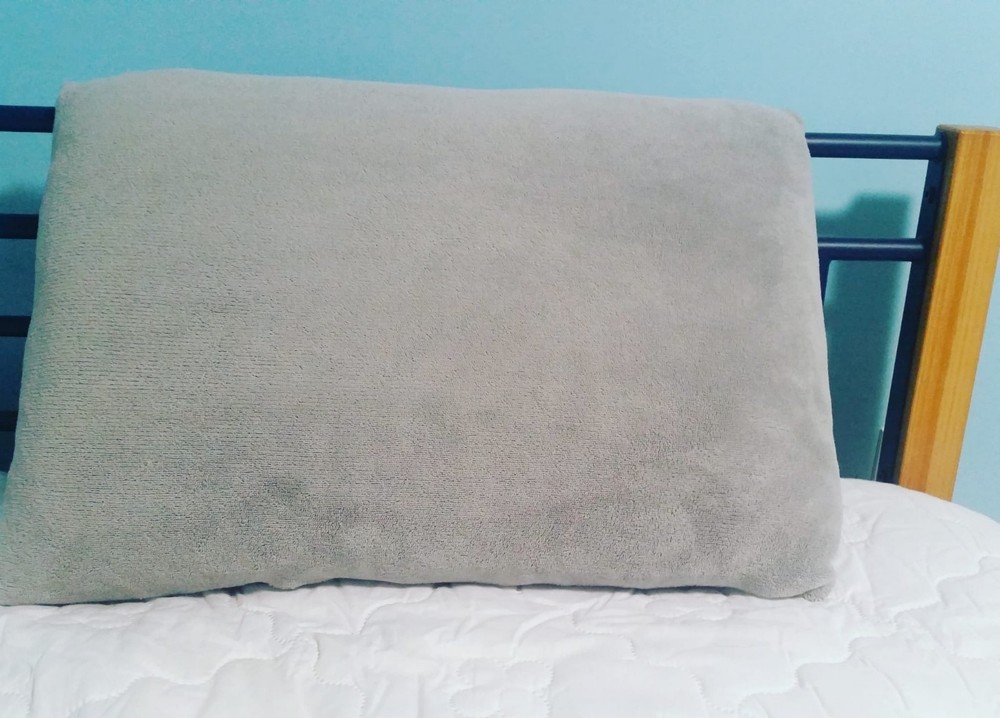 Super Soft zippered Microfiber Pillowcases (set of 2) Stone Grey