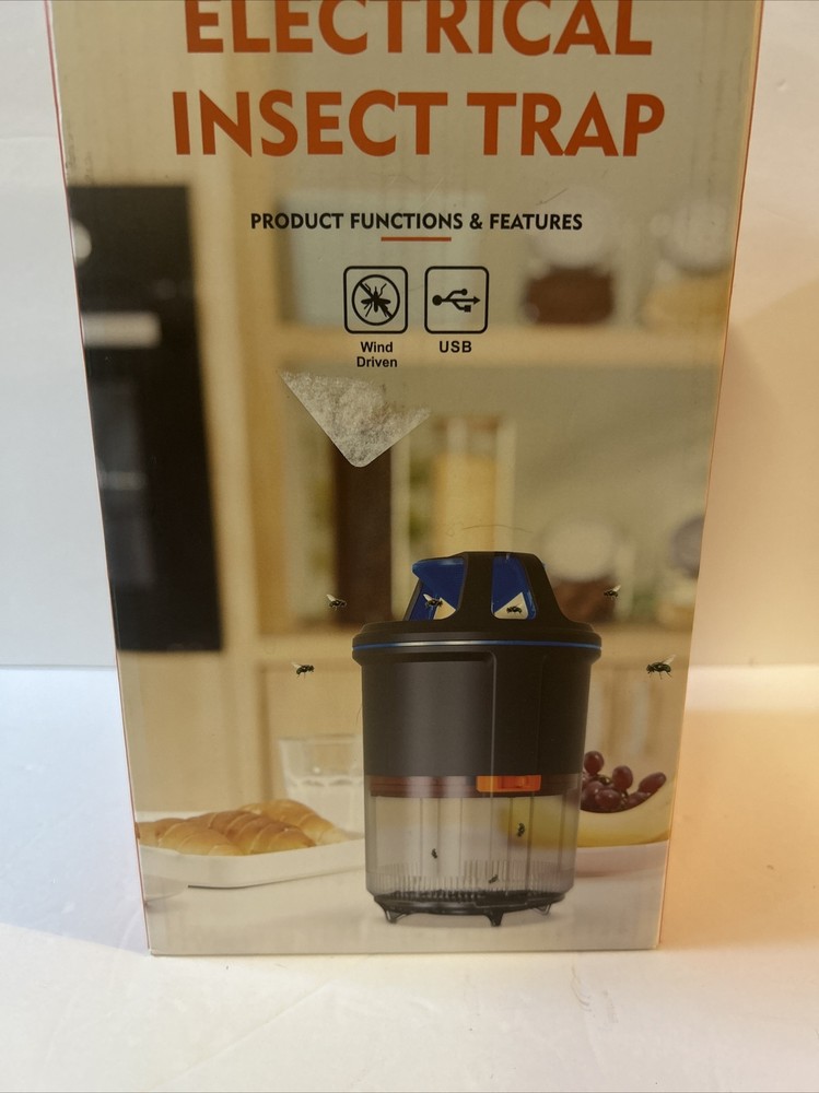 Electrical Insect Trap Pest Control Mosquito Killer Escape Proof Device LED