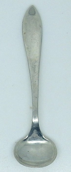 Antique / Vintage Sterling Silver Salt Spoon