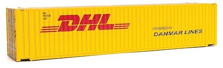 WALTHERS SCENEMASTER HO SCALE 45' CONTAINER DHL 949-8560