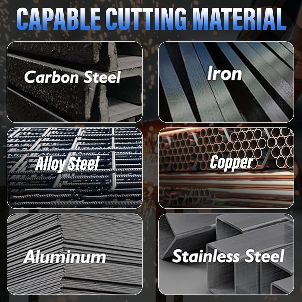 Versatile Plasma Cutter for Steel, Aluminum & Copper