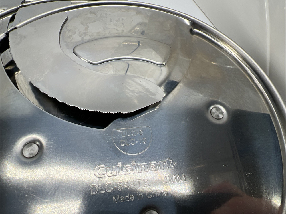 Cuisinart Food Processor Disc Holder Storage Case with 3 Discs