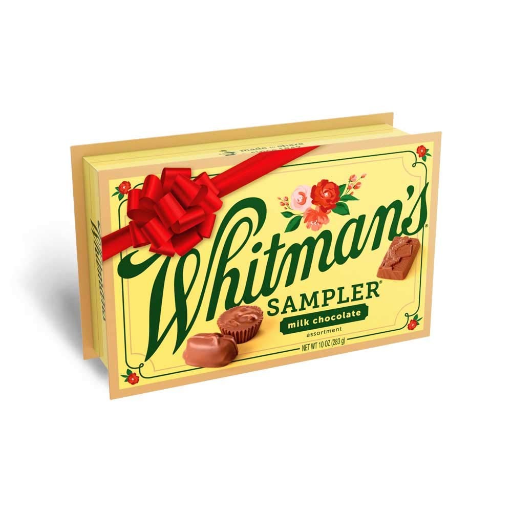 Whitman's Milk Chocolate Sampler Assorted Chocolates Gift Box 10 oz BB 04/2026
