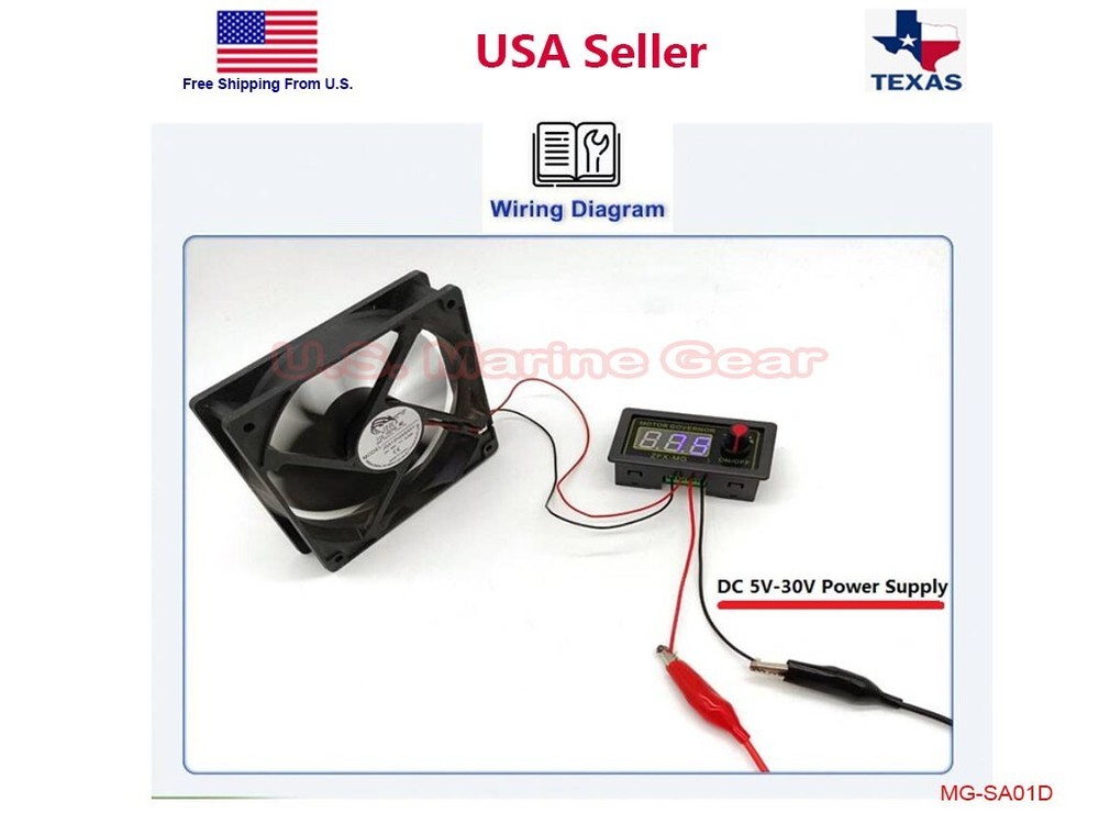 Variable Motor Speed Controller PWM DC 5V 12V 24V 150W PWM Signal Driver Module