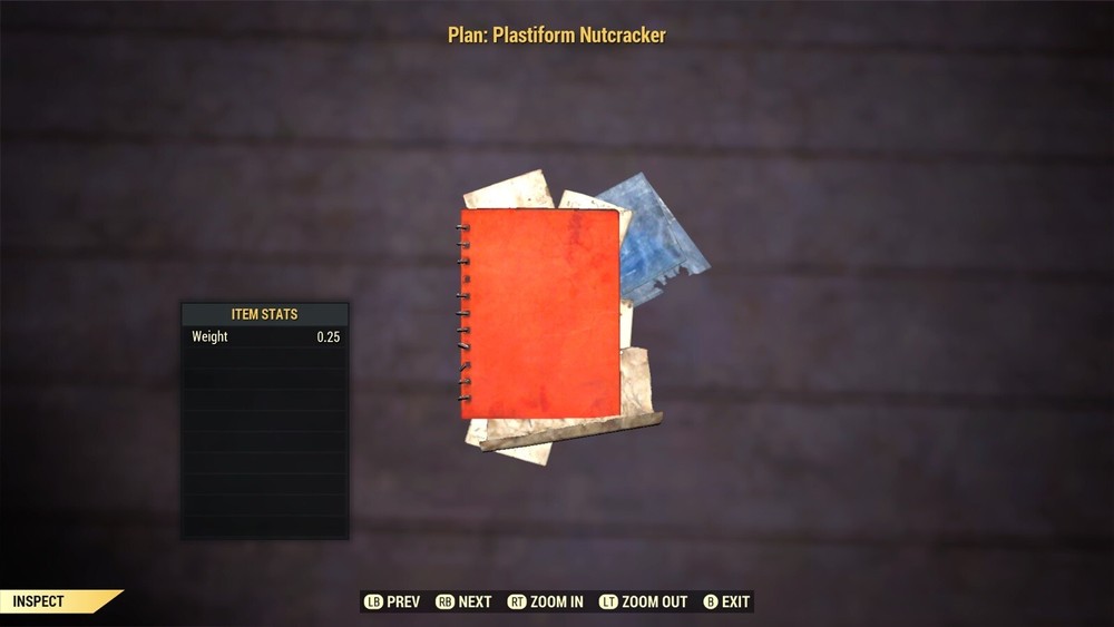 (Xbox) Plastiform Nutcracker Plan