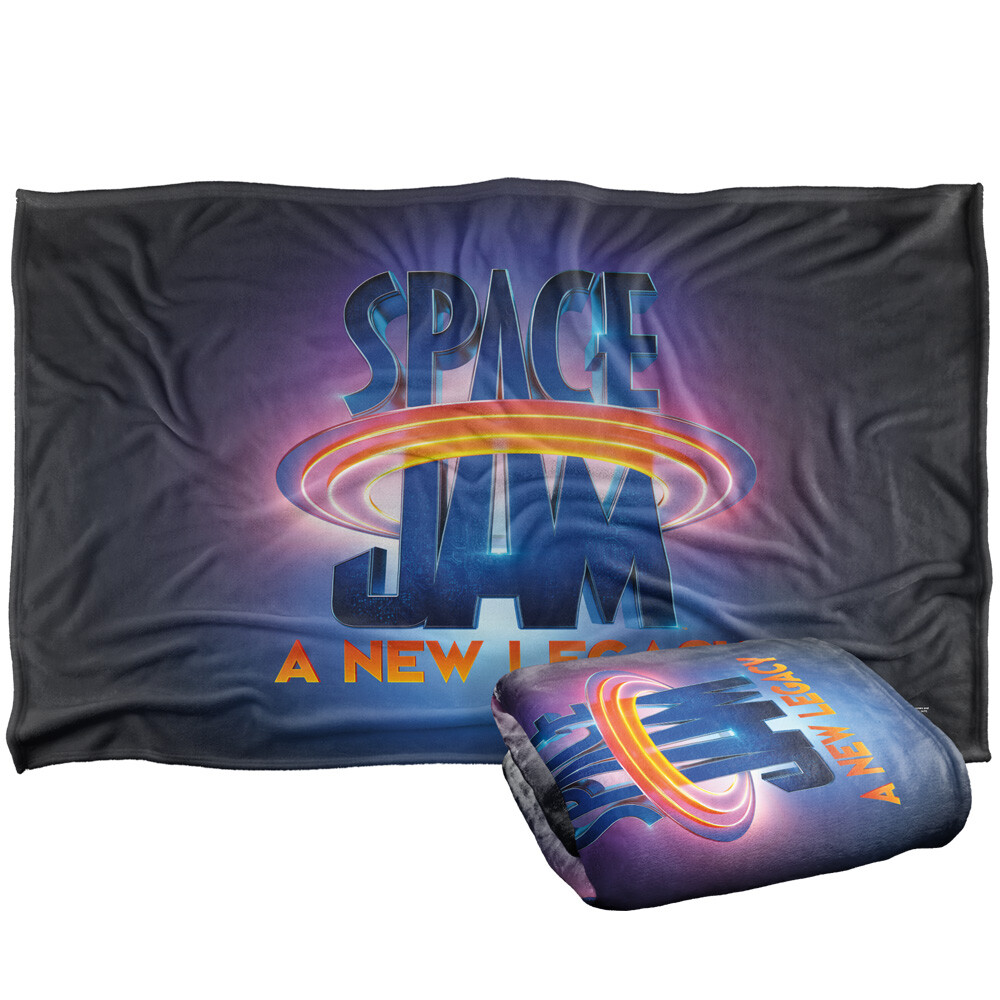 Space Jam 2 Space Jam Movie Logo Silky Touch Super Soft Throw Blanket