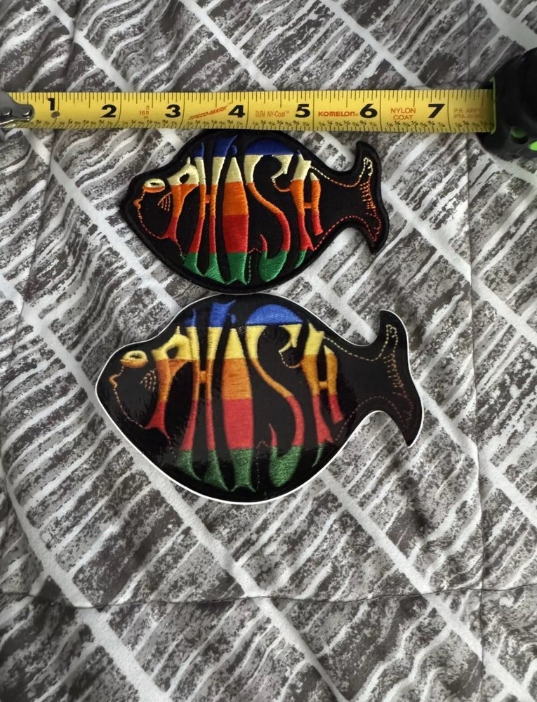 Phish Sticker And Iron On Patch Lot