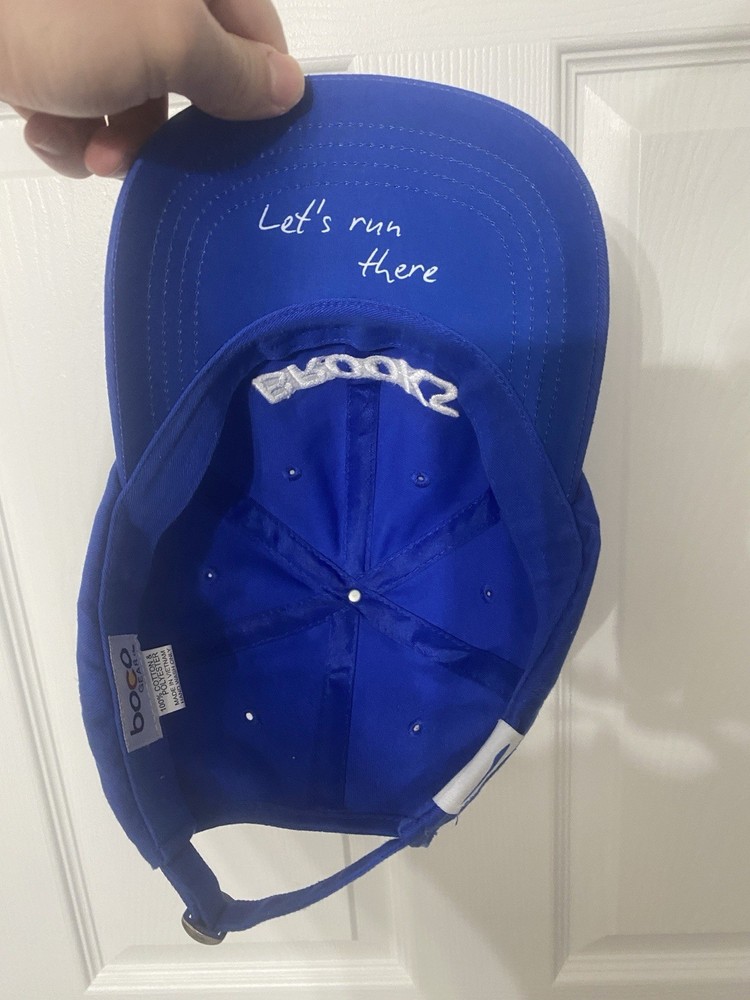 Brooks Running Cap Hat BOCO Gear Cotton Polyester Exercise Lets Run There Unisex