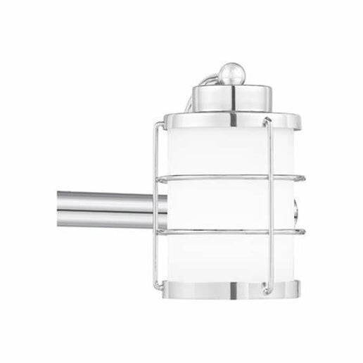 Ashley Harbour Underhill 3-Light Polished Chrome Vanity Light