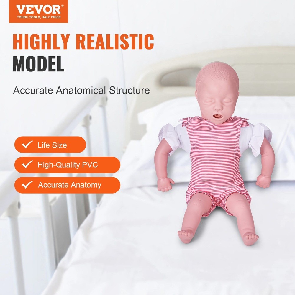 Comprehensive Infant Training Manikin with Obstructed Airway Function