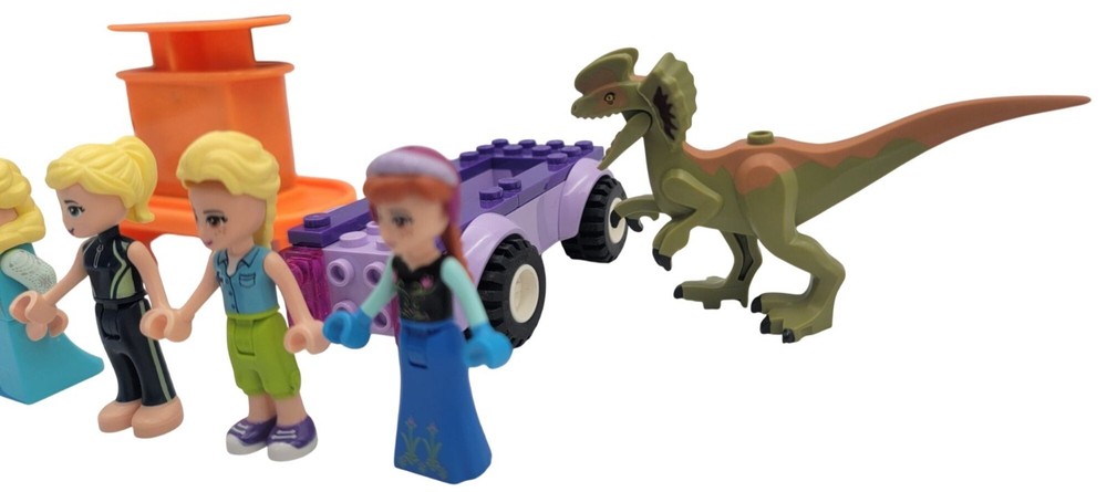 Lego Friends Mini Figures & Accessories Bundle With Dinosaur