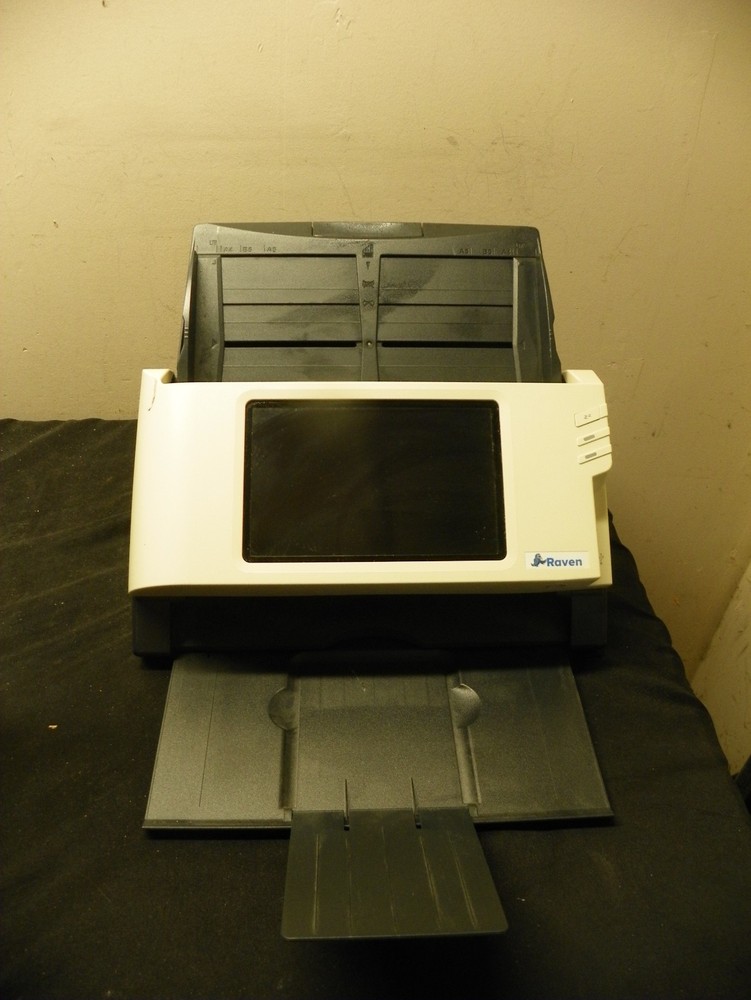 Raven Scanner Original Gen 1 Touchscreen Document Scanner - Powers Up & Untested