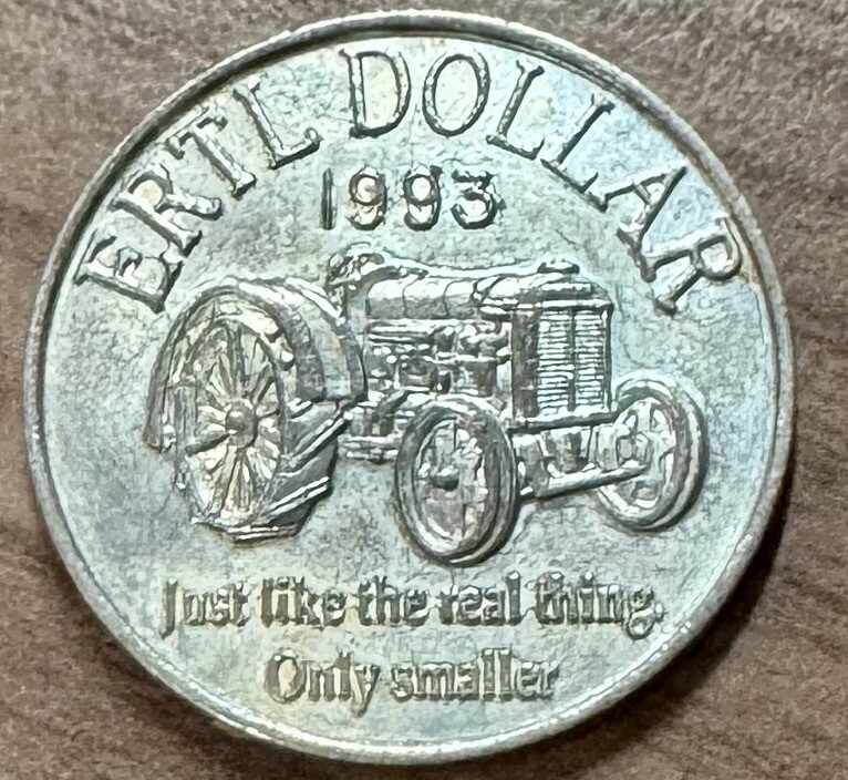 Ertl 1993 One Dollar Token Medallion